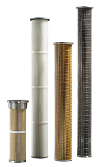 Filterelemente für die Filtration von Heißgas