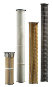 Filterpatronen für Heißgas-Filtration