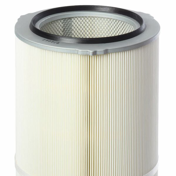 Filterpatrone Ø 327 mit Laschen beidseitig offen